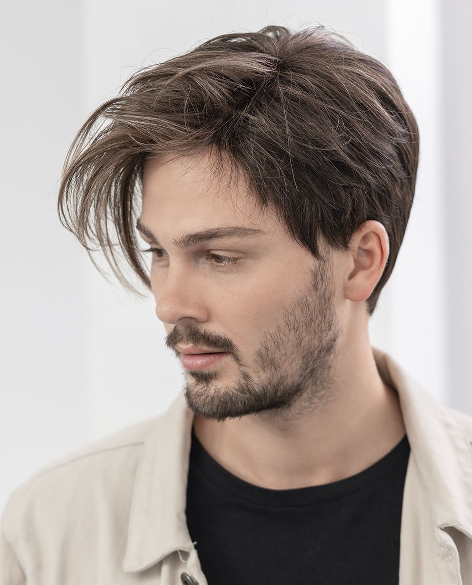 Peruci sintetice barbati nedetectabile Dave - imagine 2