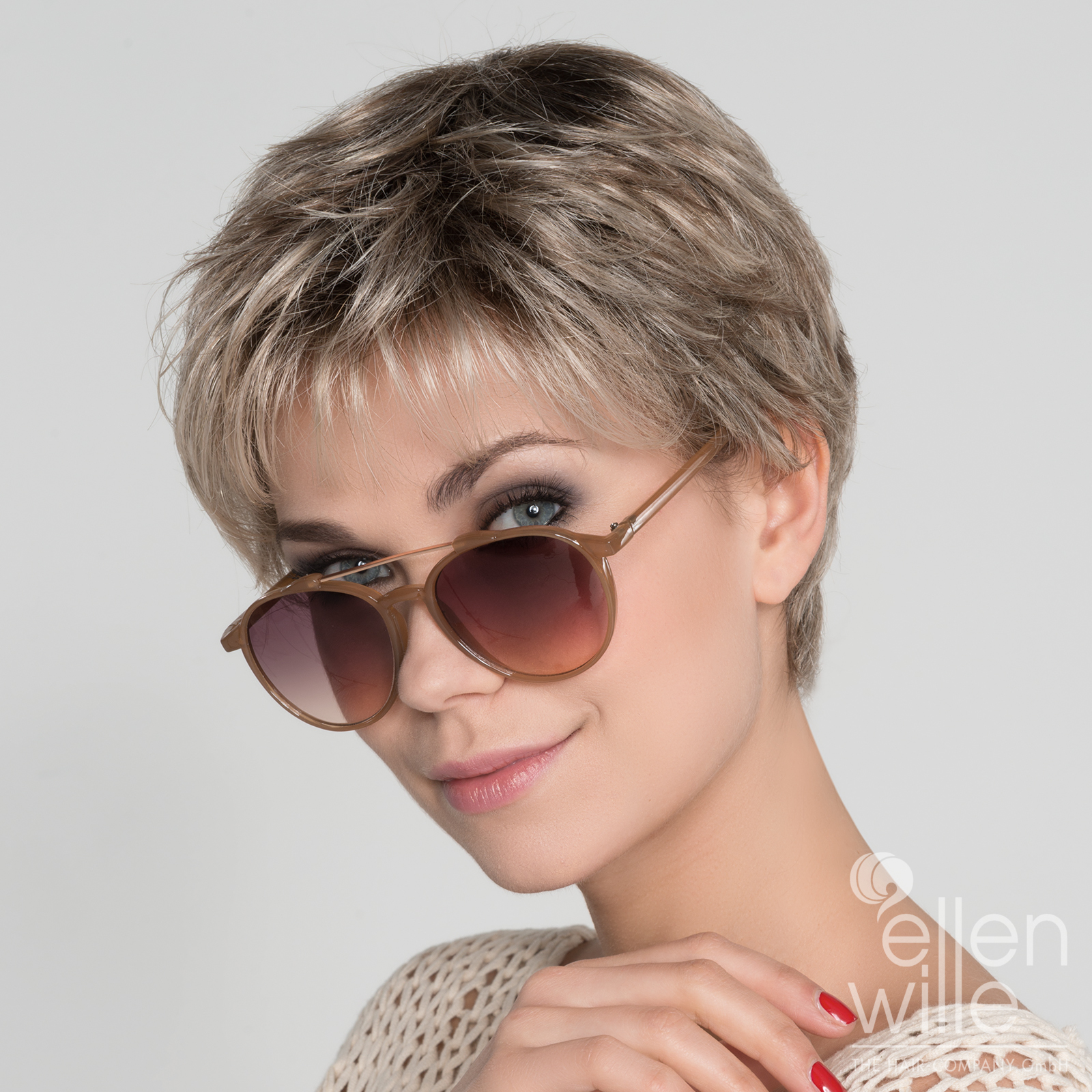 Peruca par scurt monofilament Mia Mono - imagine 2