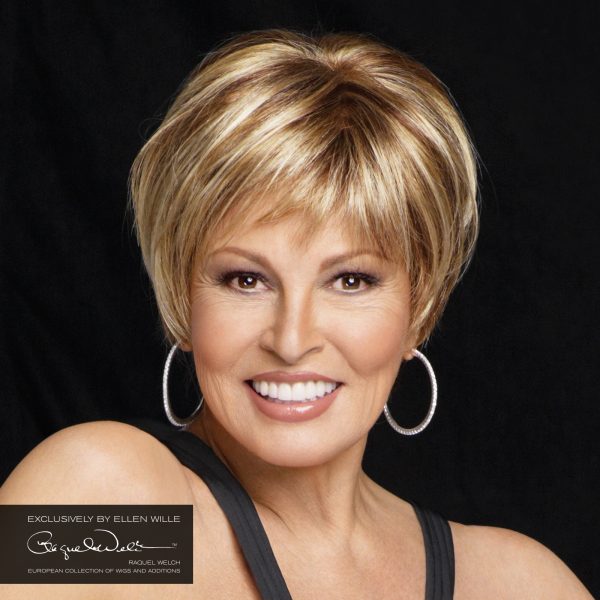 Peruca sintetica monofilament Raquel Welch